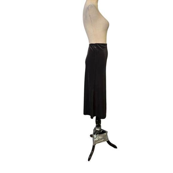TIME AND TRU gray velour pull on midi skirt size XS - Picture 6 of 16